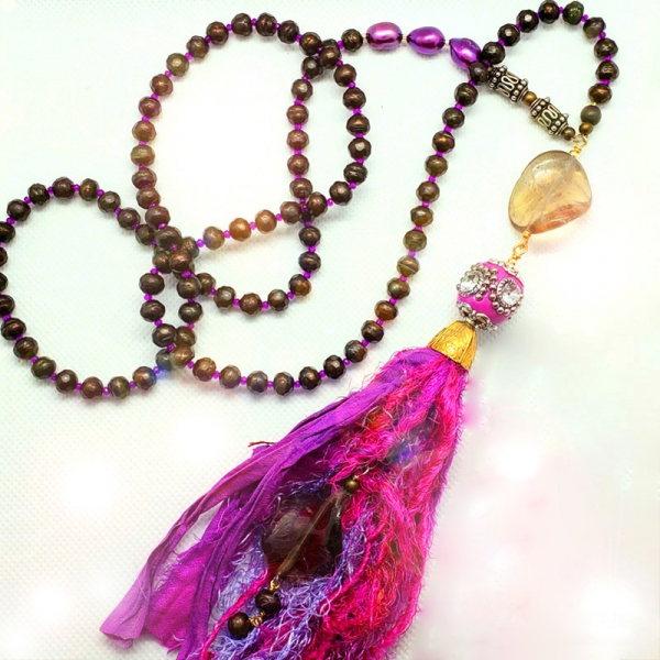 Manifestation of Magic and Miracles Heart and Root Mala