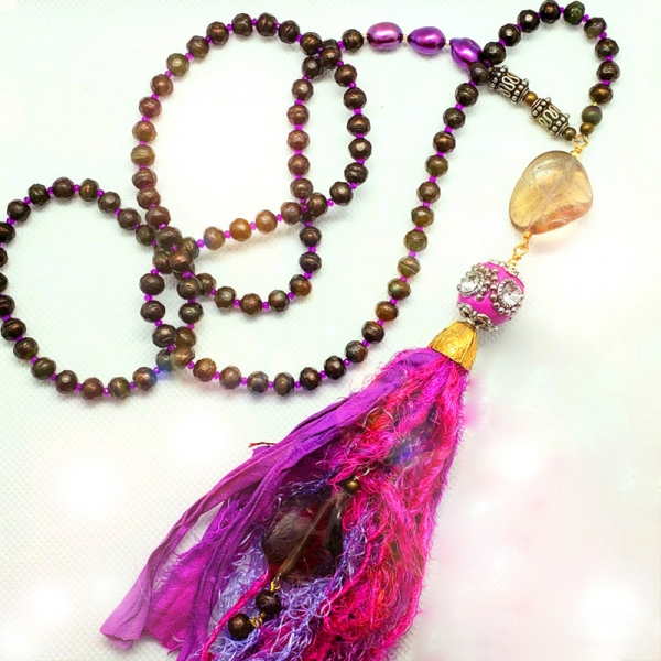 Manifestation of Magic and Miracles Heart and Root Mala