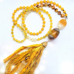 Manifestation of Magic and Miracles Solar Plexus Chakra Mala